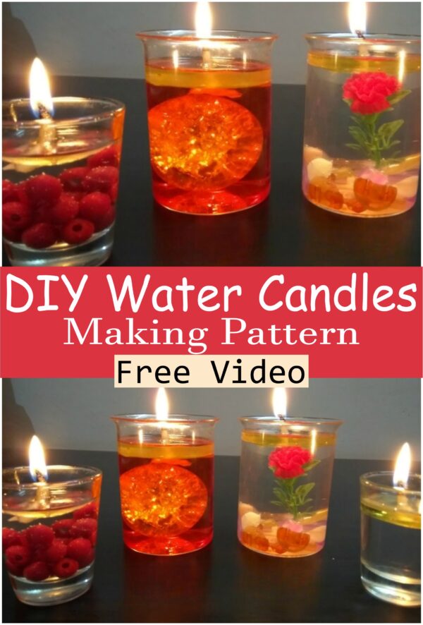 DIY Water Candles Making Pattern