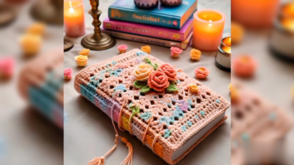 Eye-Catchy Design Free Crochet Book Cover Patterns