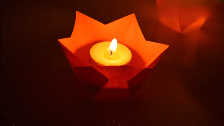 Light Up Evenings With Handmade Paper Candle Light Covers