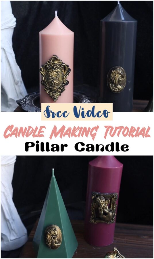 Candle Making Tutorial Pillar Candle