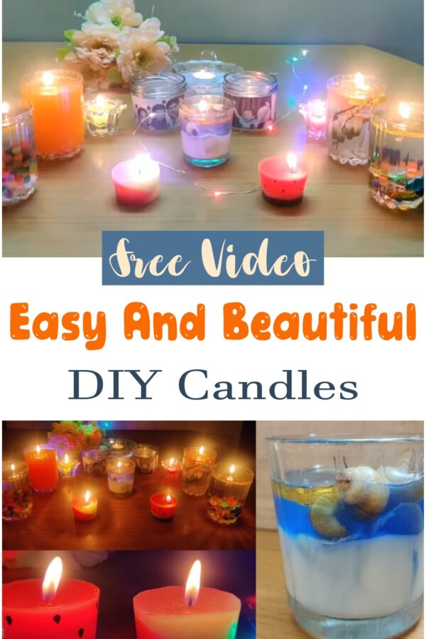  Easy And Beautiful DIY Candles