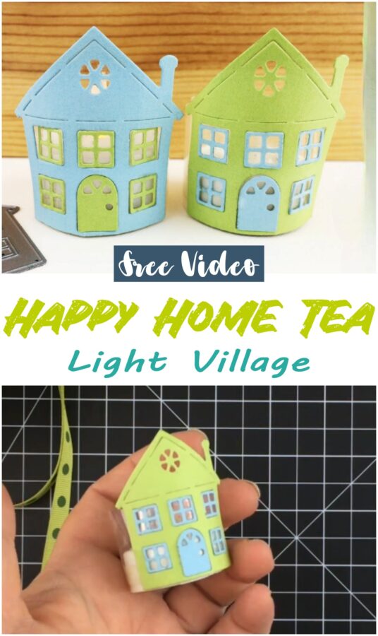Happy Home Tea Light Village