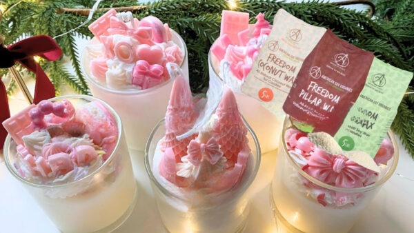 DIY Dessert Candle Sweet Scented Handmade Gift Idea