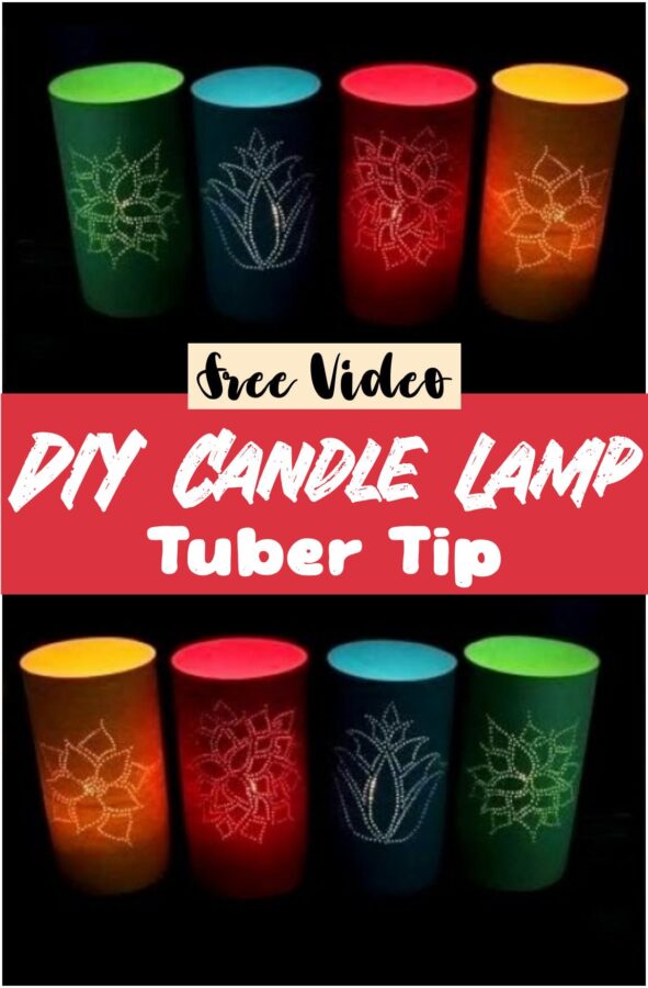 DIY Candle Lamp Tuber Tip
