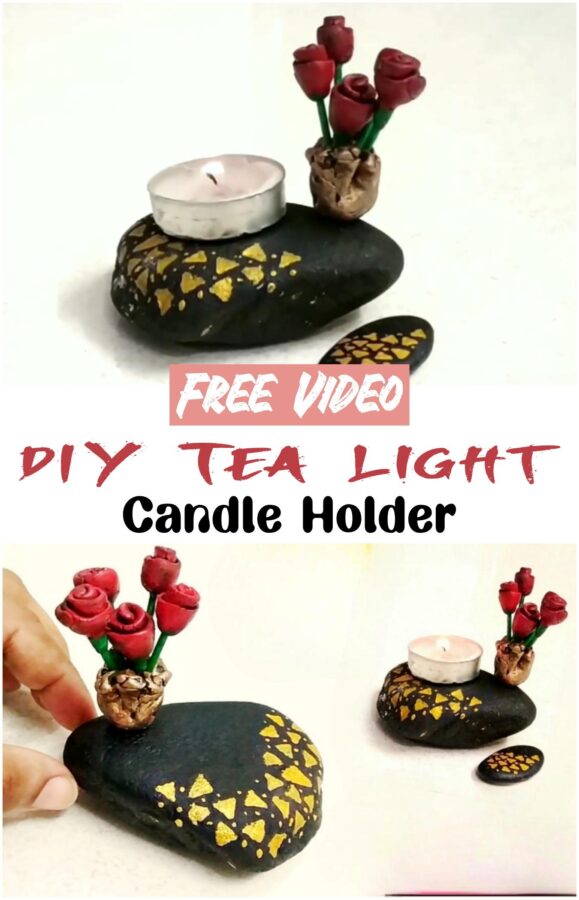 DIY  Tea Light Candle Holder 