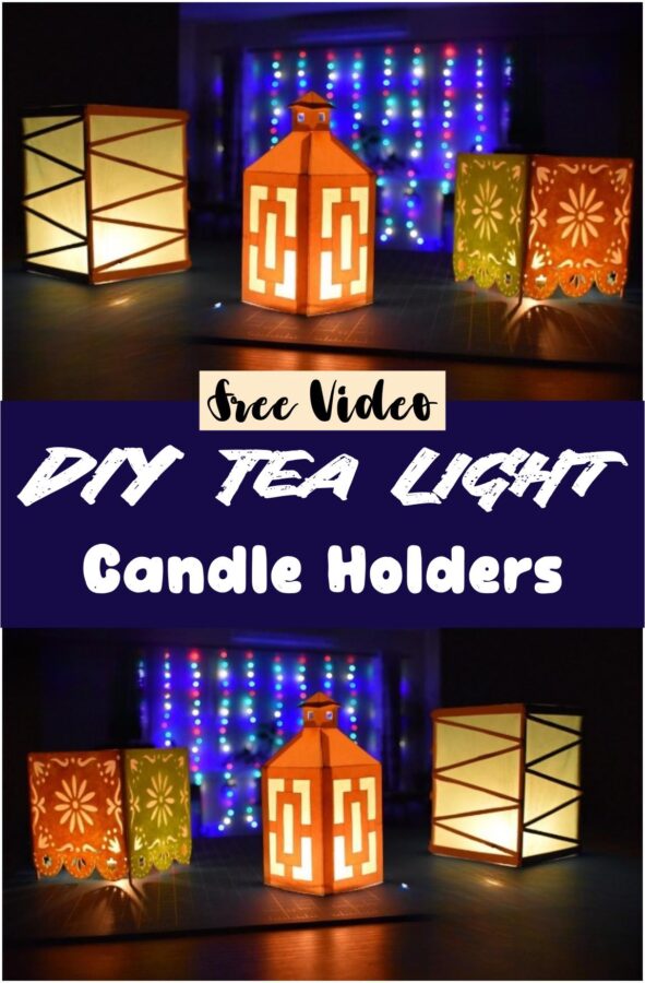 DIY Tea Light Candle Holders