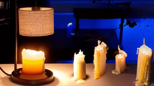 Free DIY Lamp Candle Stand Ideas Tutorial For Beginners