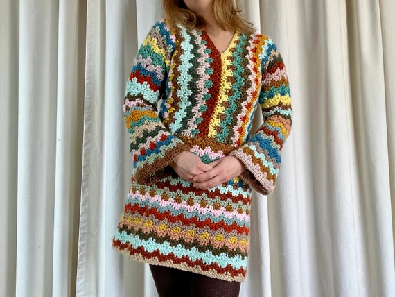 Crochet Doily Dress