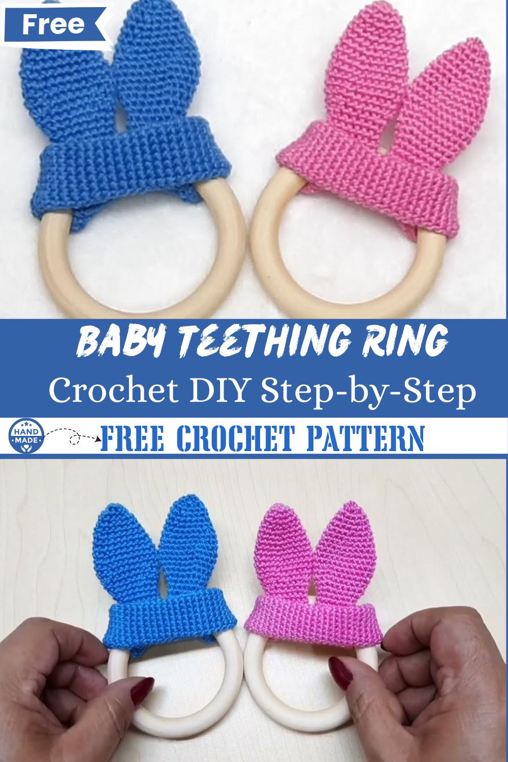 Baby Teething Ring Crochet DIY Step-by-Step