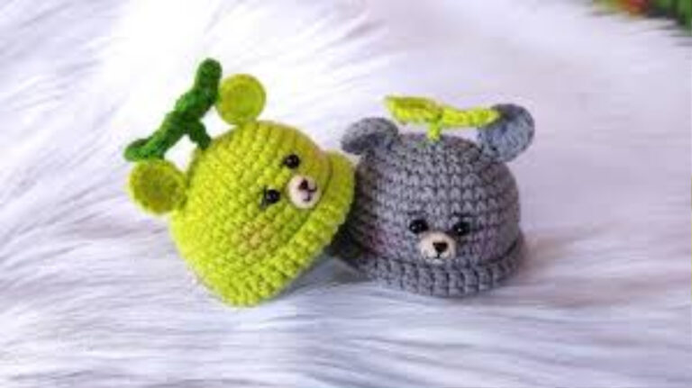 Quick & Easy Crochet Hat Amigurumi Cute DIY Toy Pattern for Beginners
