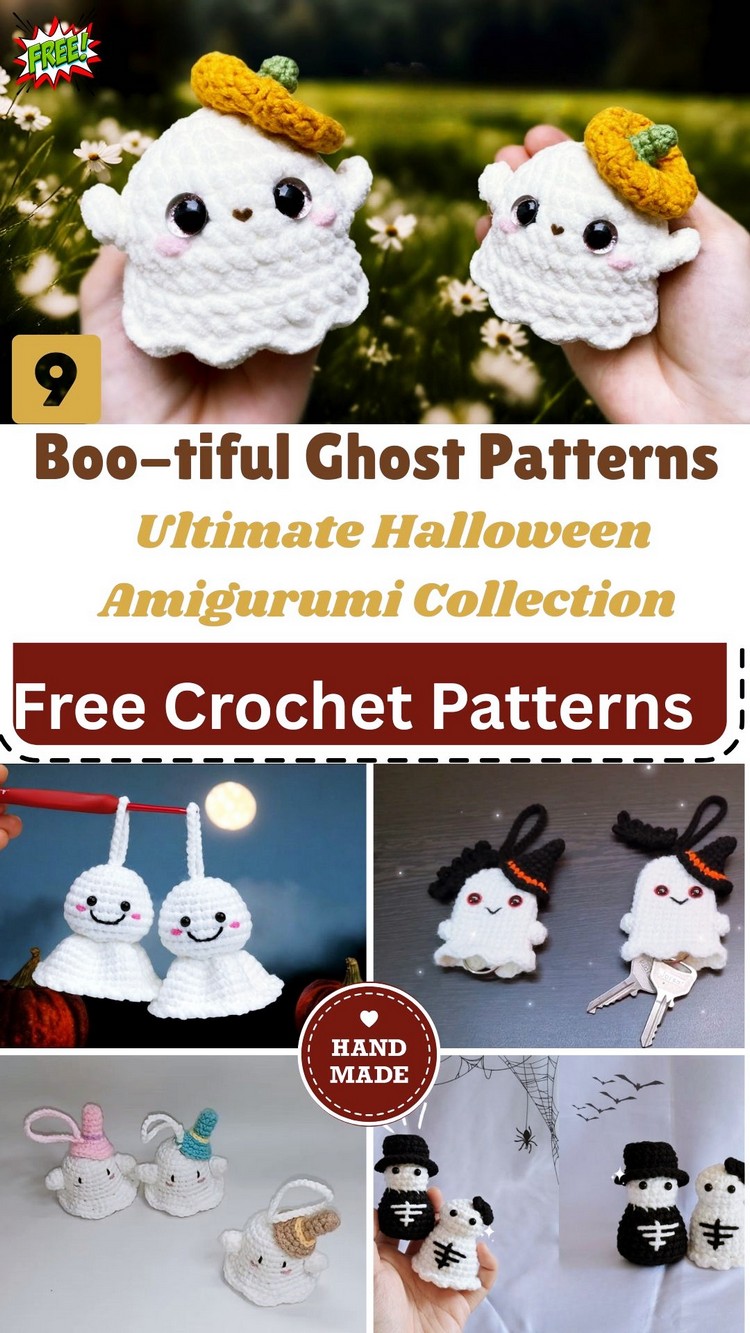 Boo Crochet Boo-tiful Crochet Ghost Patterns