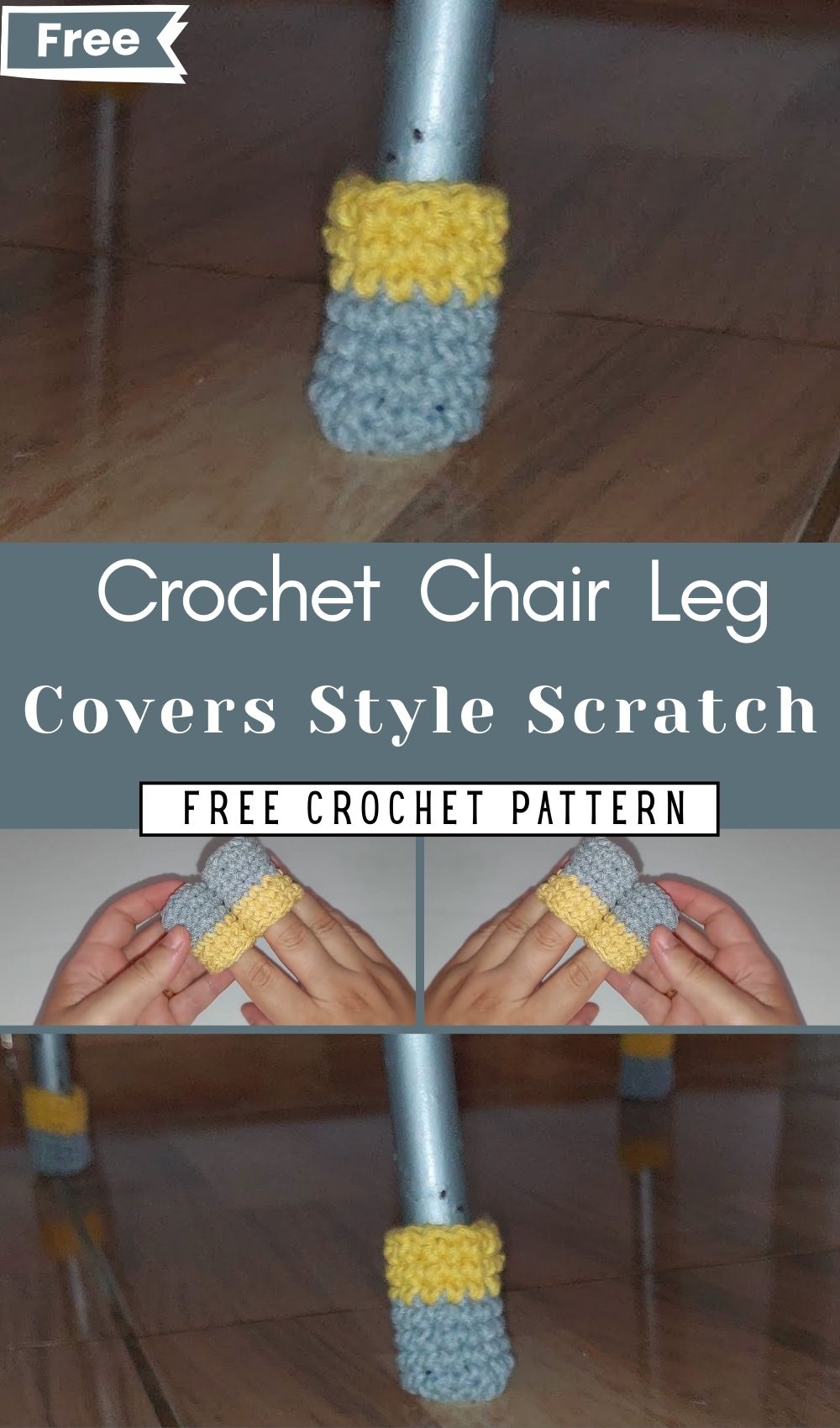 Crochet Chair Leg Covers Style Scratch Pattern
