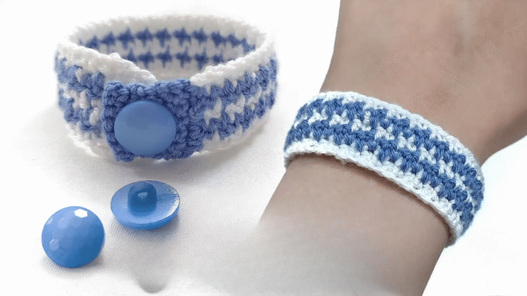 Make Your Own Chunky Crochet Bracelet Patterns in Under 30 Minutes