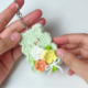Crochet Cookie Bear Keychain Bear Charms & Gift Ideas Collection