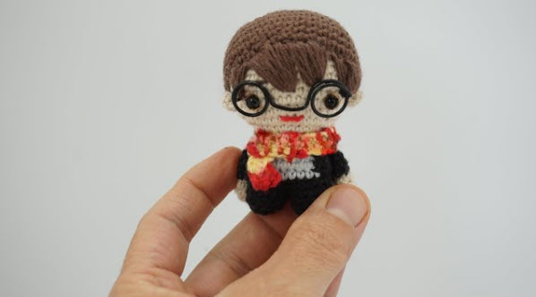 Wizard Crochet Yarn Harry Potter Amigurumi Pattern Toy
