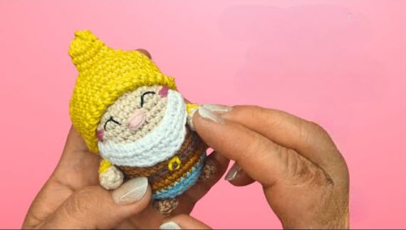 Sunshine Crochet Happy Dwarf Doll Amigurumi Pattern