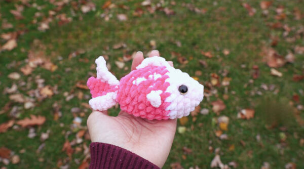 Awesome Crochet Fish Chubby Amigurumi Pattern Toy