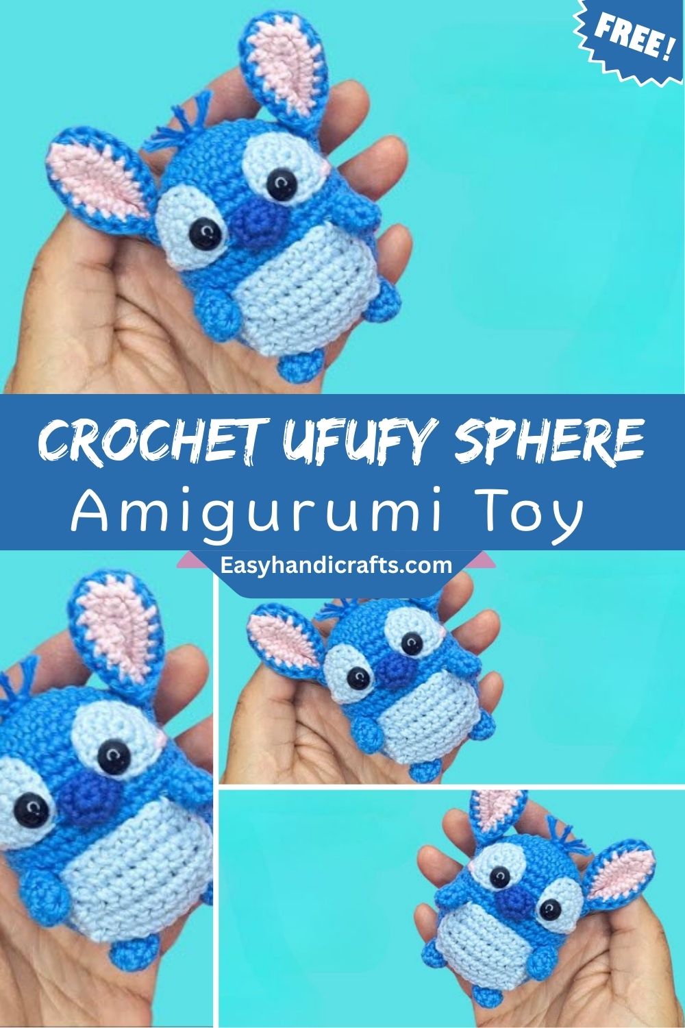 Adorable Crochet Ufufy Sphere Amigurumi Pattern Toy