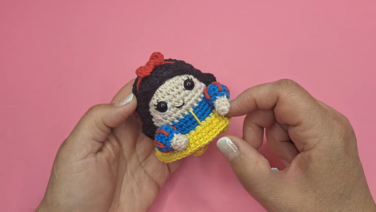 Fairytale Princess Crochet Snow White Amigurumi Pattern