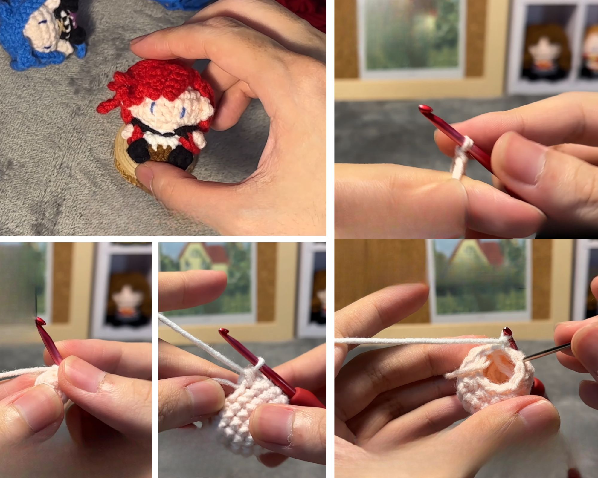 Delightful Crochet Vi from Arcane Doll Amigurumi Pattern