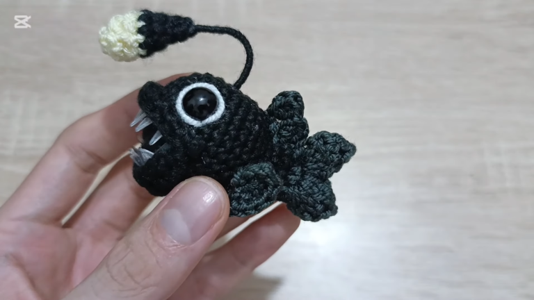 Unique Crochet Deepsea Fish Amigurumi Pattern Ocean Toy