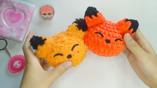 Mesmerizing Crochet Baby Fox Keychain Small Amigurumi Pattern