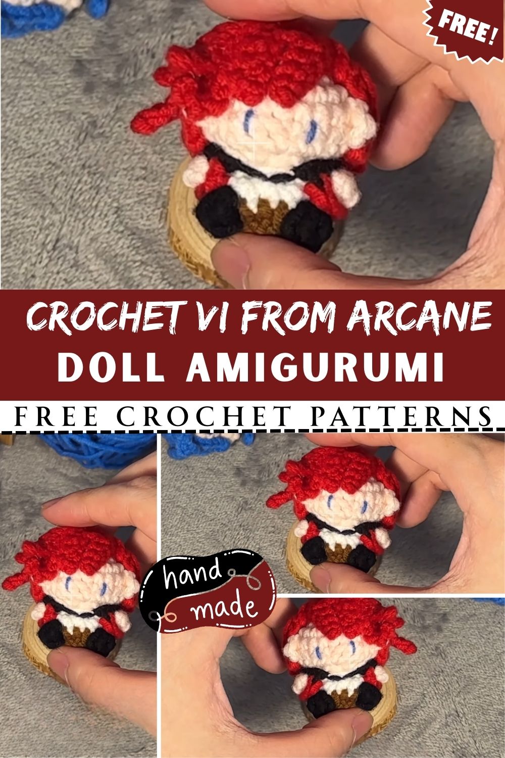 Delightful Crochet Vi from Arcane Doll Amigurumi Pattern