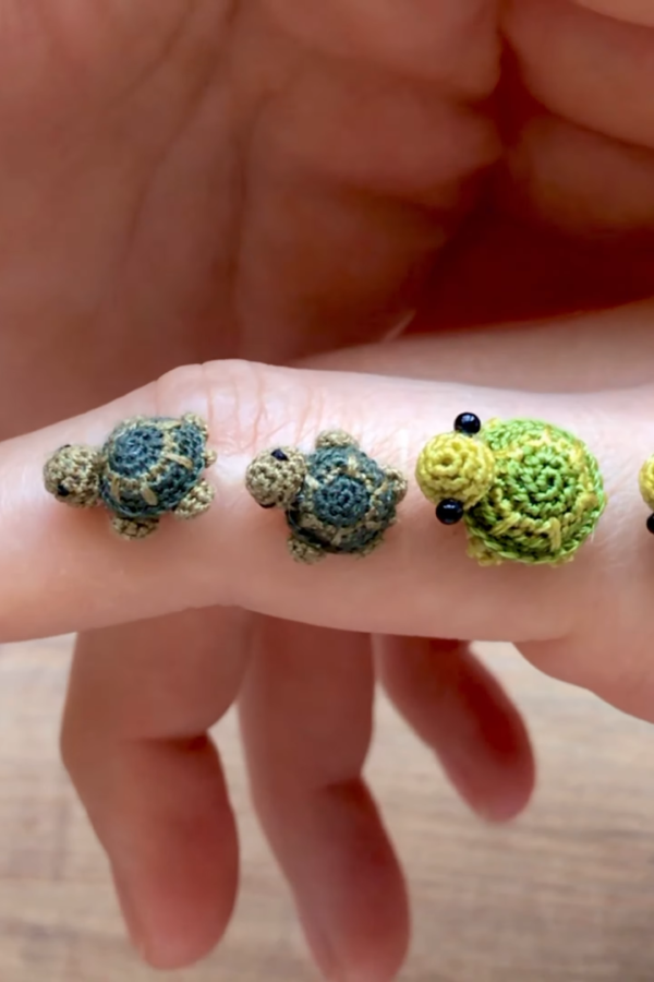 Wondrous Crochet Chonky Turtle Doll Amigurumi Pattern