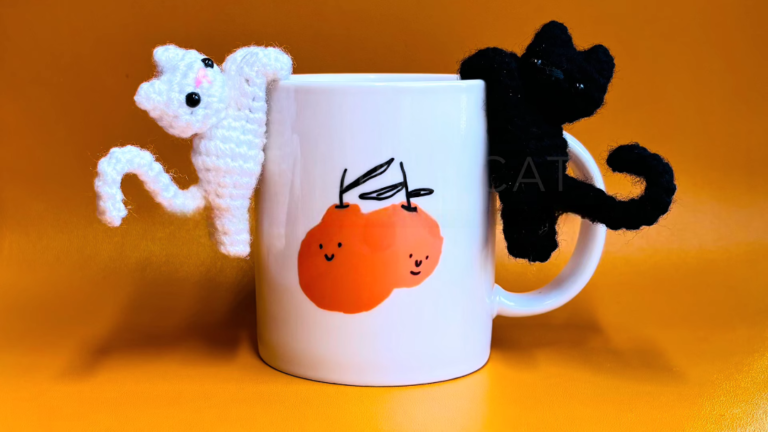Breathtaking Crochet Hanging Cat Amigurumi Pattern Toy
