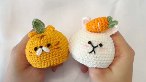 Precious Crochet Kawaii Cat Key Holder Amigurumi Pattern