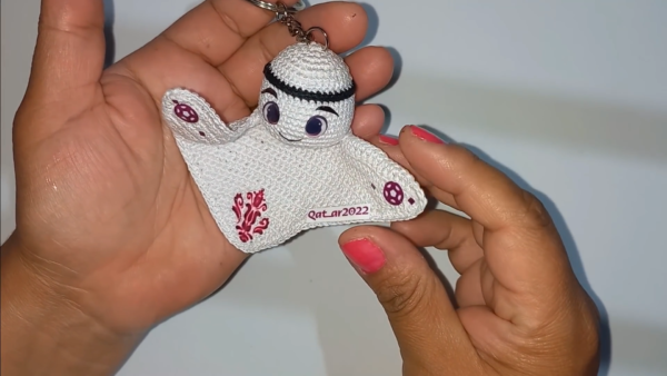 Honest Crochet Smile Cup Mascot Keychain Amigurumi Pattern