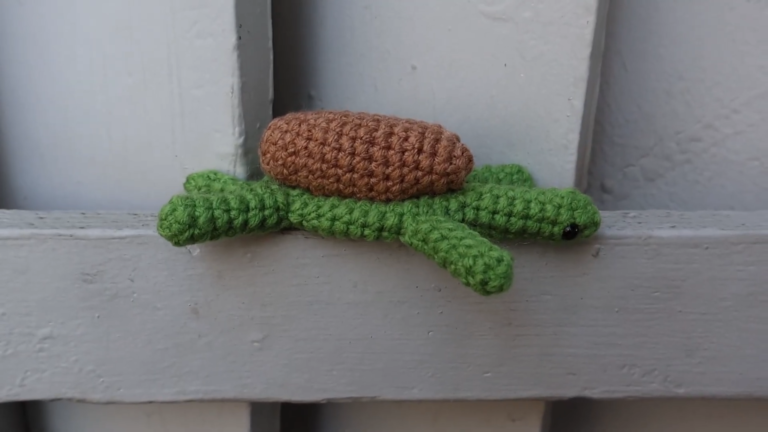 Playfu Crochet Flat Shell Turtle Amigurumi Pattern