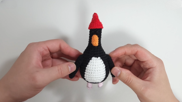 Adorable Crochet Penguin Doll Amigurumi Pattern Toy