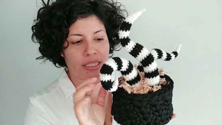 Incredible Crochet Halloween Shirt Yarn Basket Amigurumi Pattern
