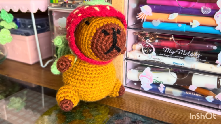 Free Crochet Capybara Plushie Amigurumi Patterns Ideas