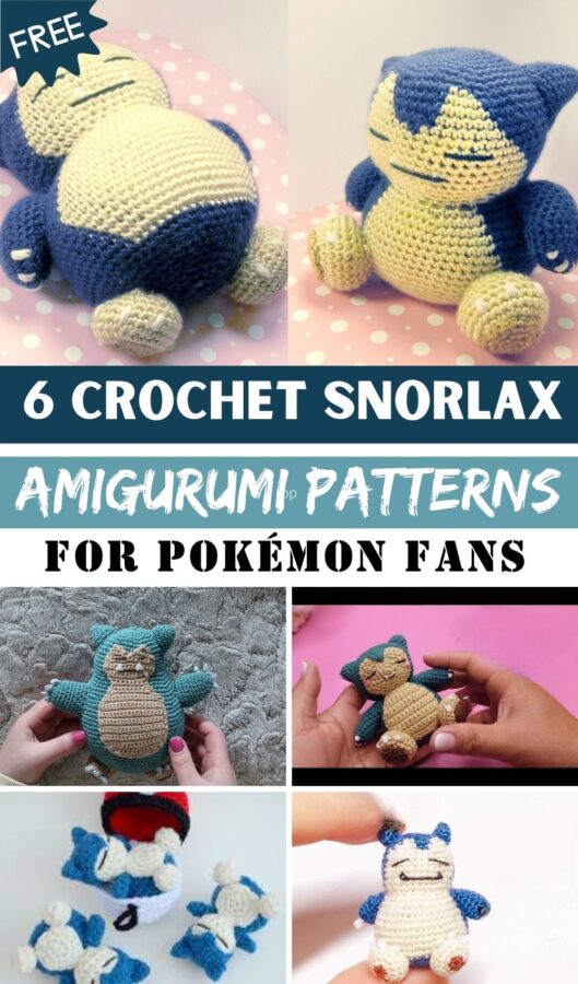 Crochet Snorlax Amigurumi Patterns for Pokémon Fans 