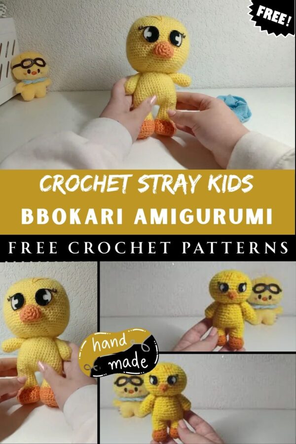 Crochet Stray Kids SKZOO BbokAri Amigurumi Pattern 