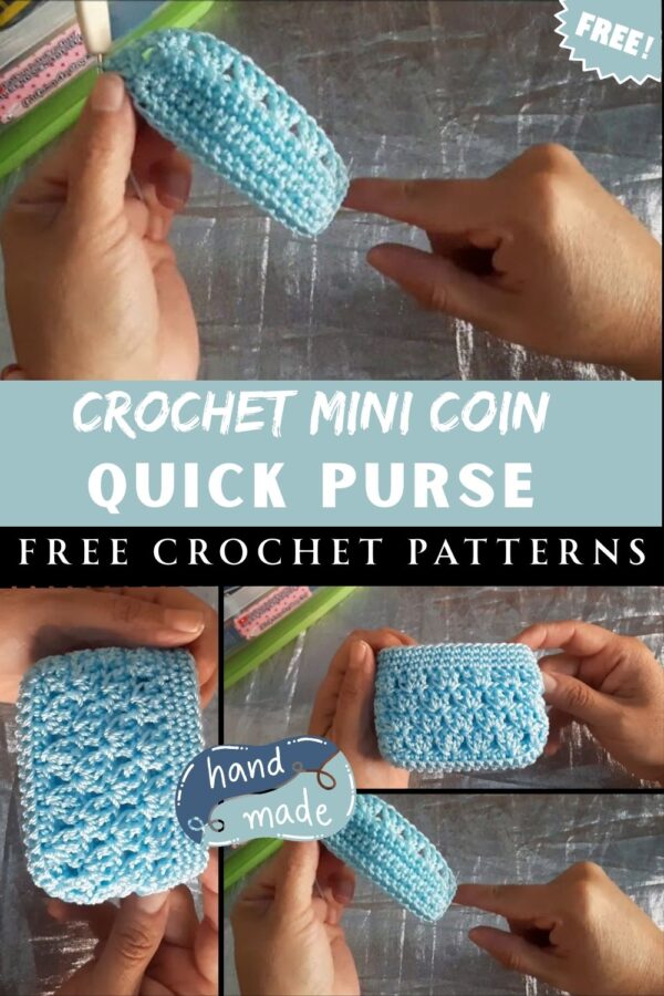 Exceptional Crochet Mini Coin Quick Purse Pattern 