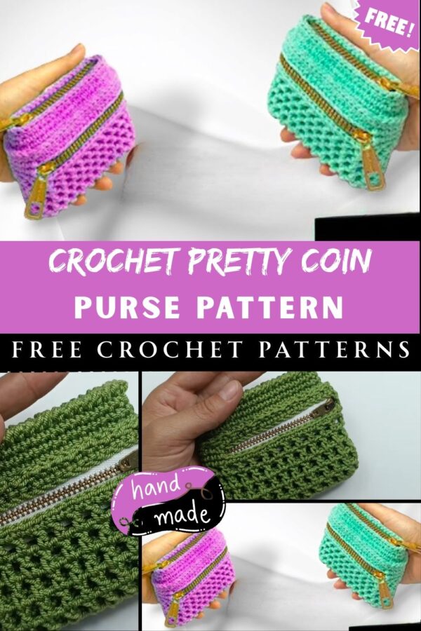 Exceptional Crochet Pretty Coin Purse Pattern 