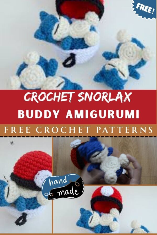 Exceptional Crochet Snorlax Buddy Amigurumi Pattern 