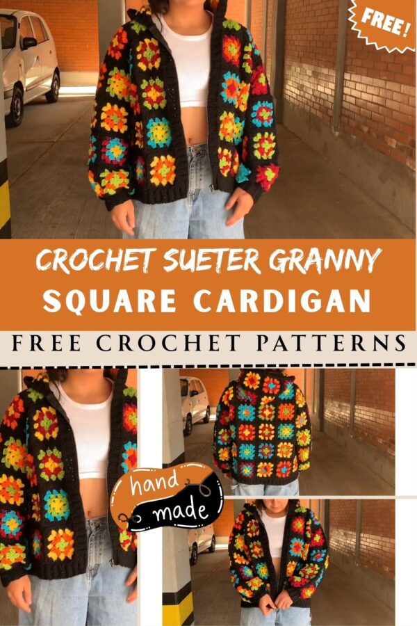 Exceptional Crochet Sueter Granny Square Cardigan Pattern 