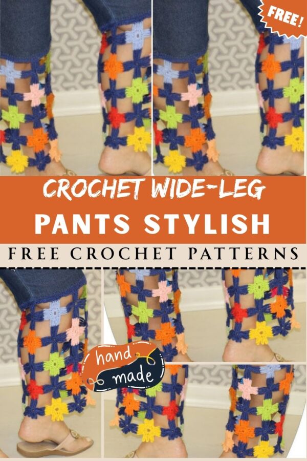 Exceptional Crochet Wide-Leg Pants Stylish Pattern 