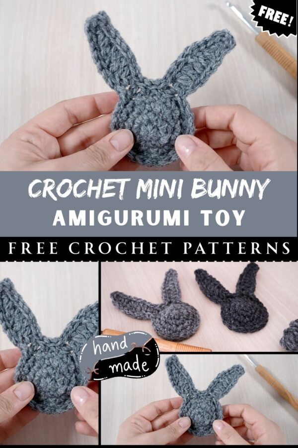Extremely Crochet Mini Bunny Amigurumi Pattern Toy
