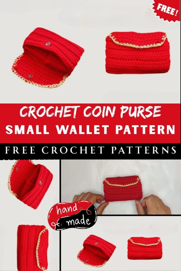 Flawless Crochet Coin Purse for Small Wallet Pattern