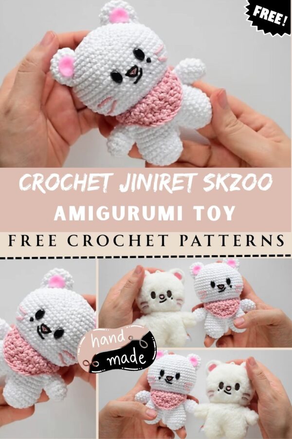 Inspiring Crochet Jiniret SKZOO Amigurumi Pattern Toy 