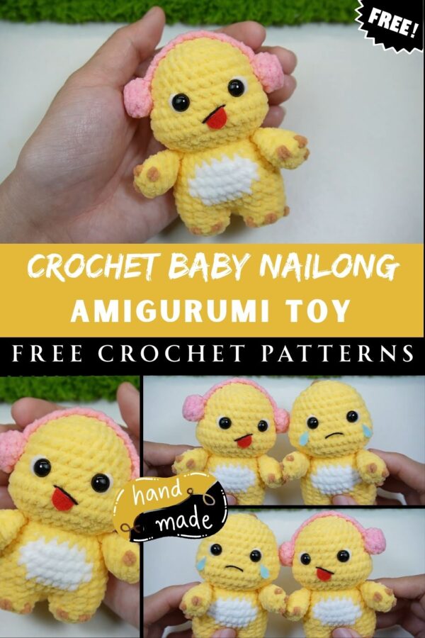 Precious Crochet Baby Nailong Amigurumi Pattern Toy 