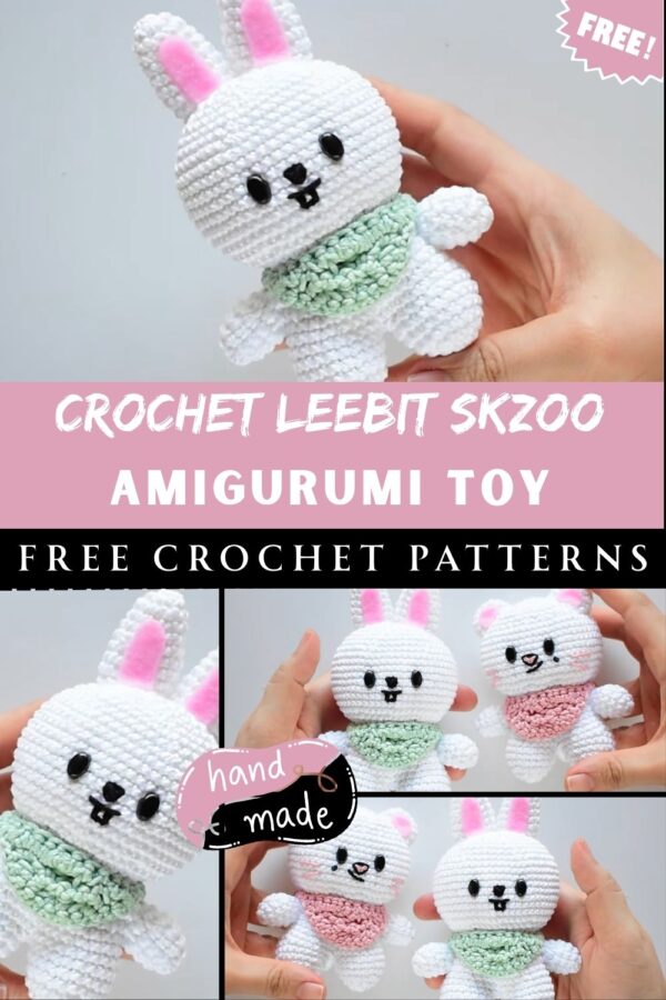  Unique Crochet Leebit SKZOO Amigurumi Pattern Toy 