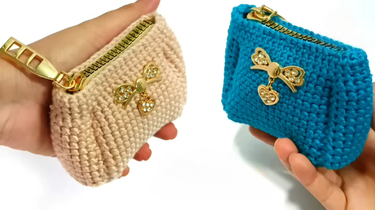 Quick Crochet Coin Wallet Patterns You Can Make in an Hour