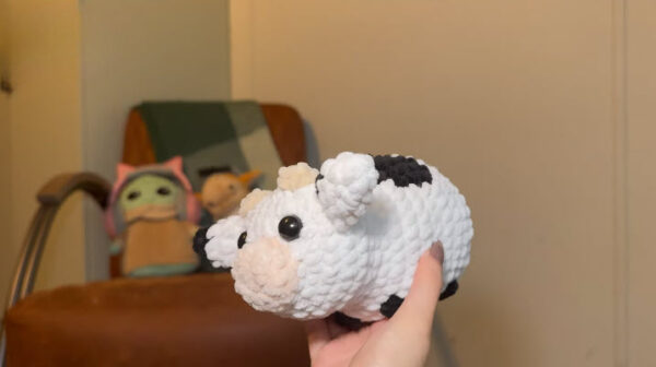 Precious Crochet Cow & Smile Easy Amigurumi Beginners Pattern