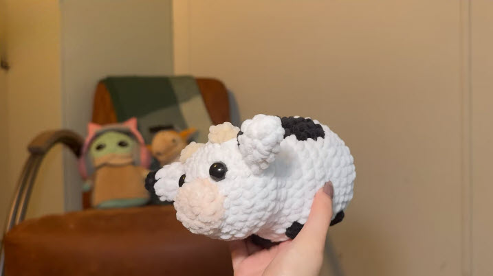 Precious Crochet Cow & Smile Easy Amigurumi Beginners Pattern